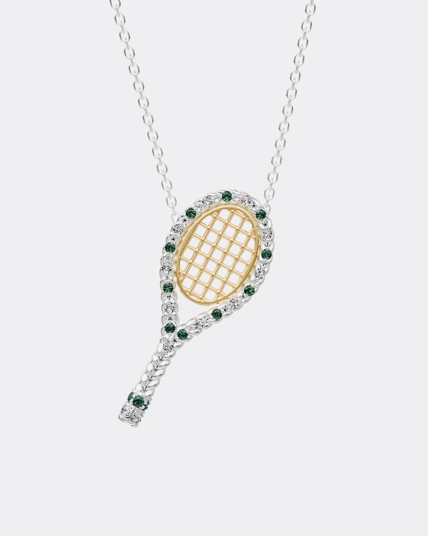 Tennis Pendant · Grass Court