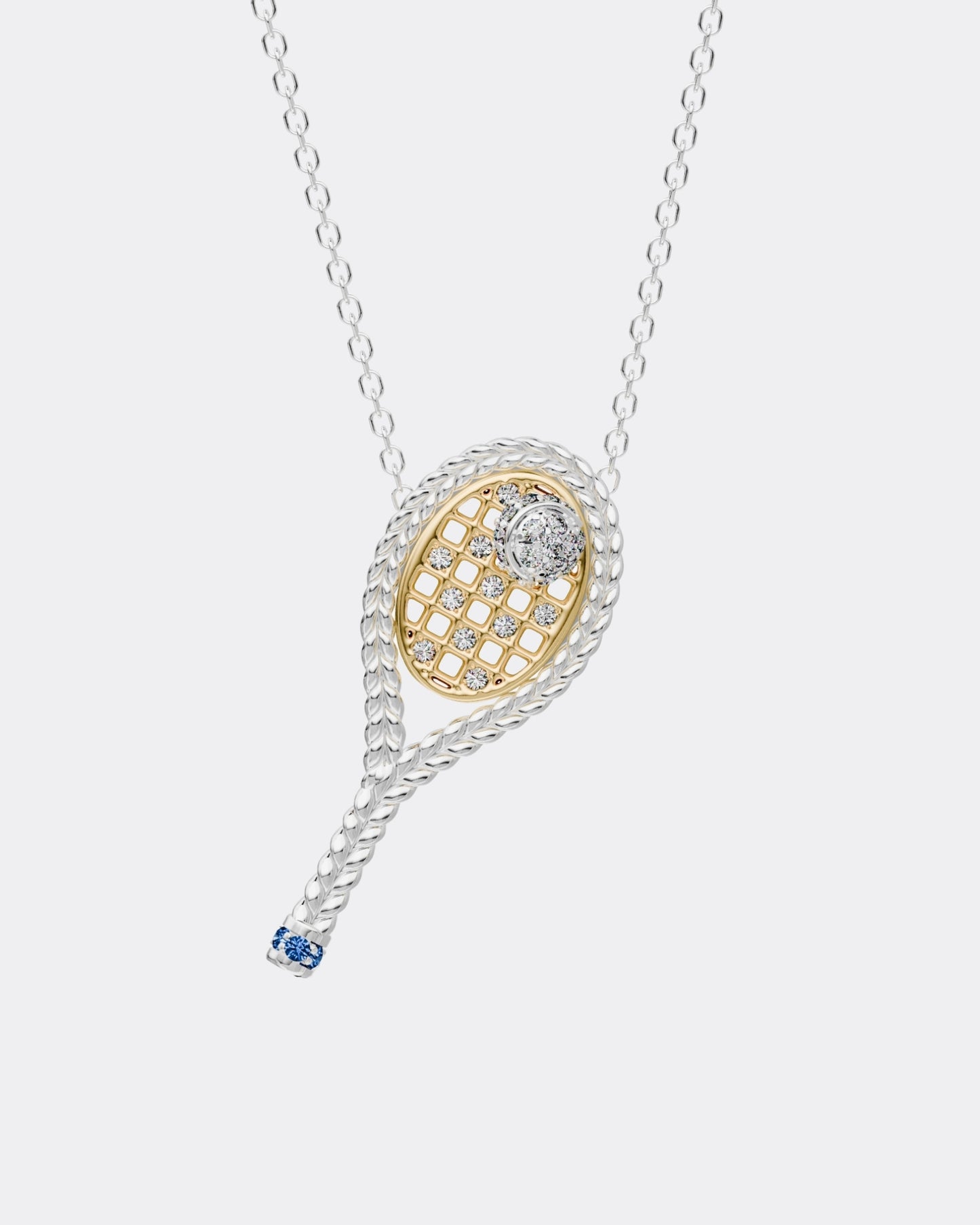 Pendant Tennis with ball