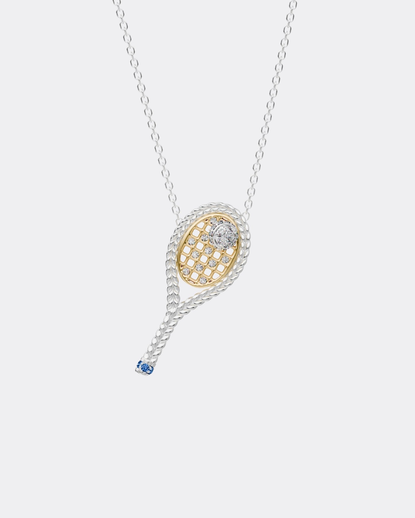 Pendant Tennis with ball
