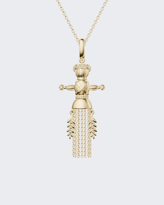 Lucky Charm Doll mini pendant