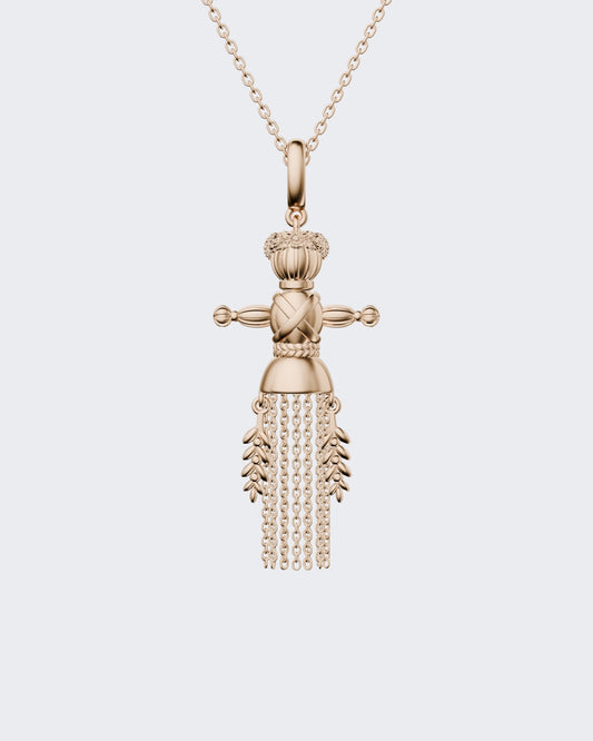 Mini pendentif poupée de blé