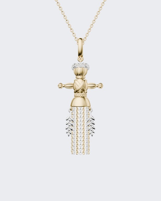 Lucky Charm Doll mini pendant