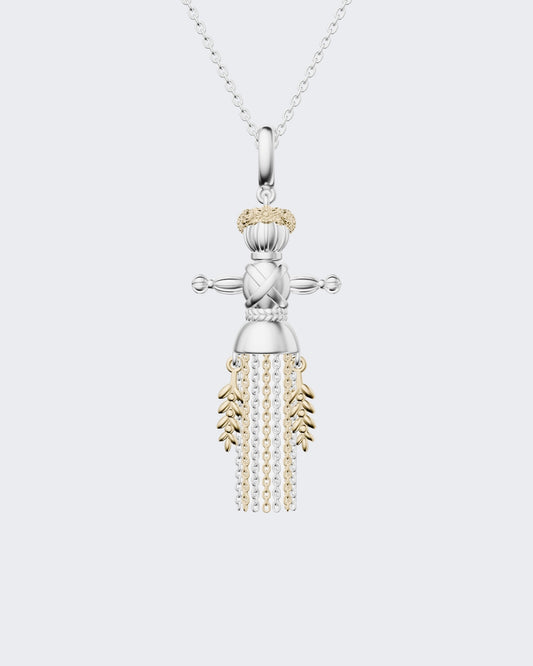 Lucky Charm Doll mini pendant