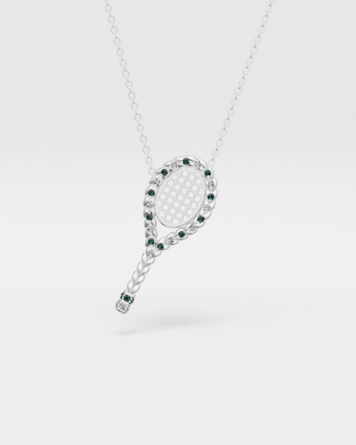 Tennis Pendant · Grass Court