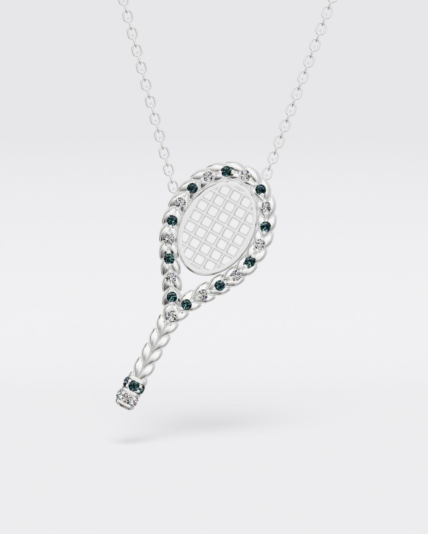 Tennis Pendant · Grass Court