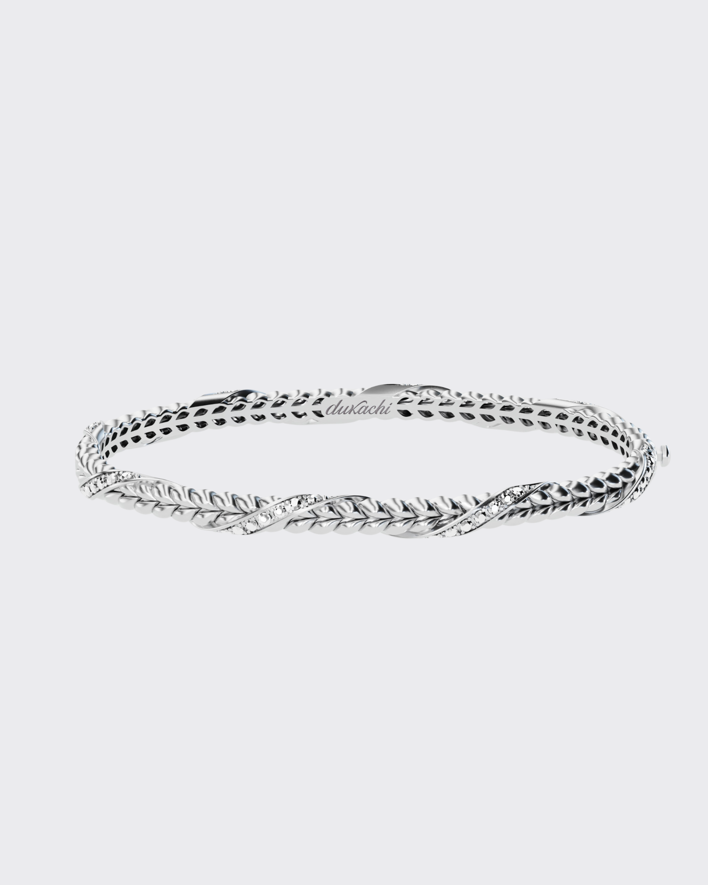 Gold Bracelet Spikelet  with diamonds