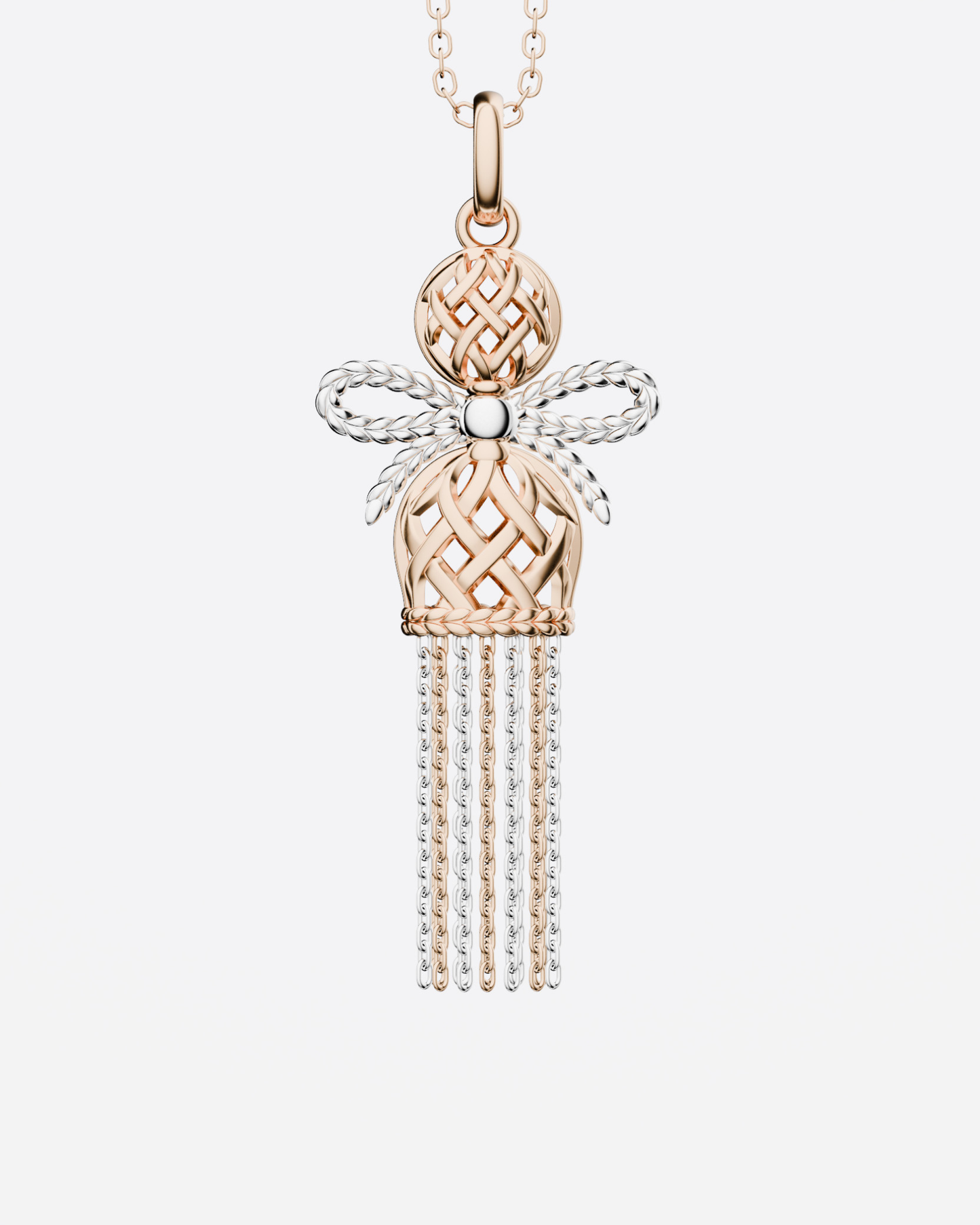 Woven Doll pendant