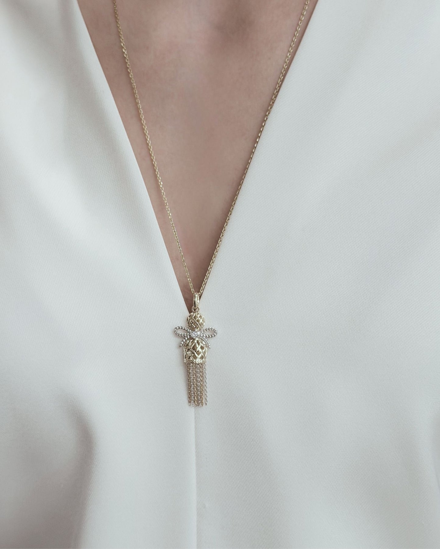 Woven Doll pendant