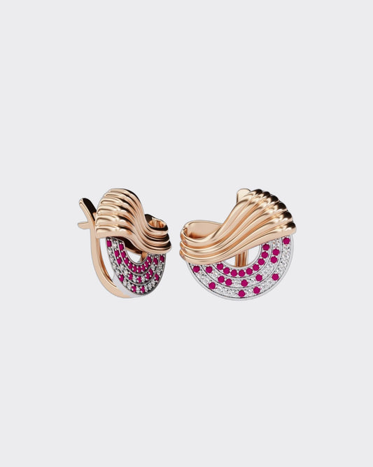 Gold Earrings Maria