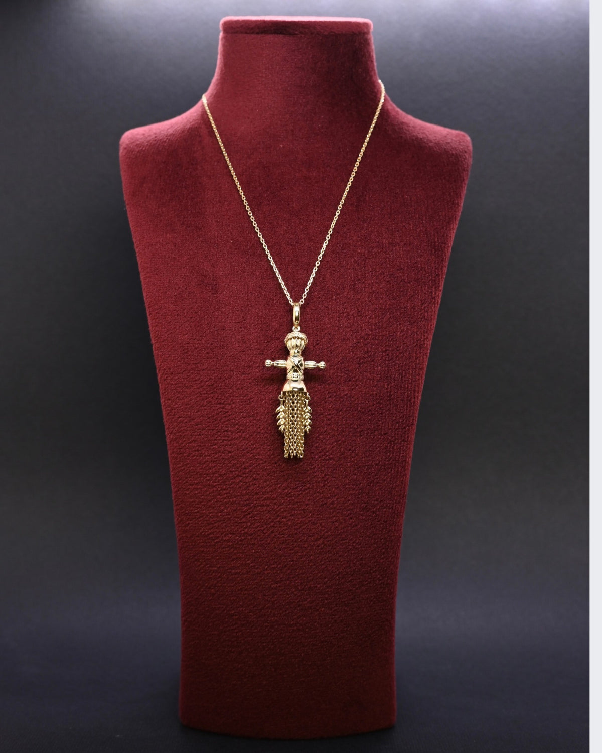 Mini pendentif poupée de blé