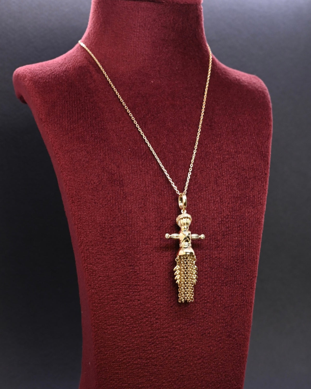 Mini pendentif poupée de blé