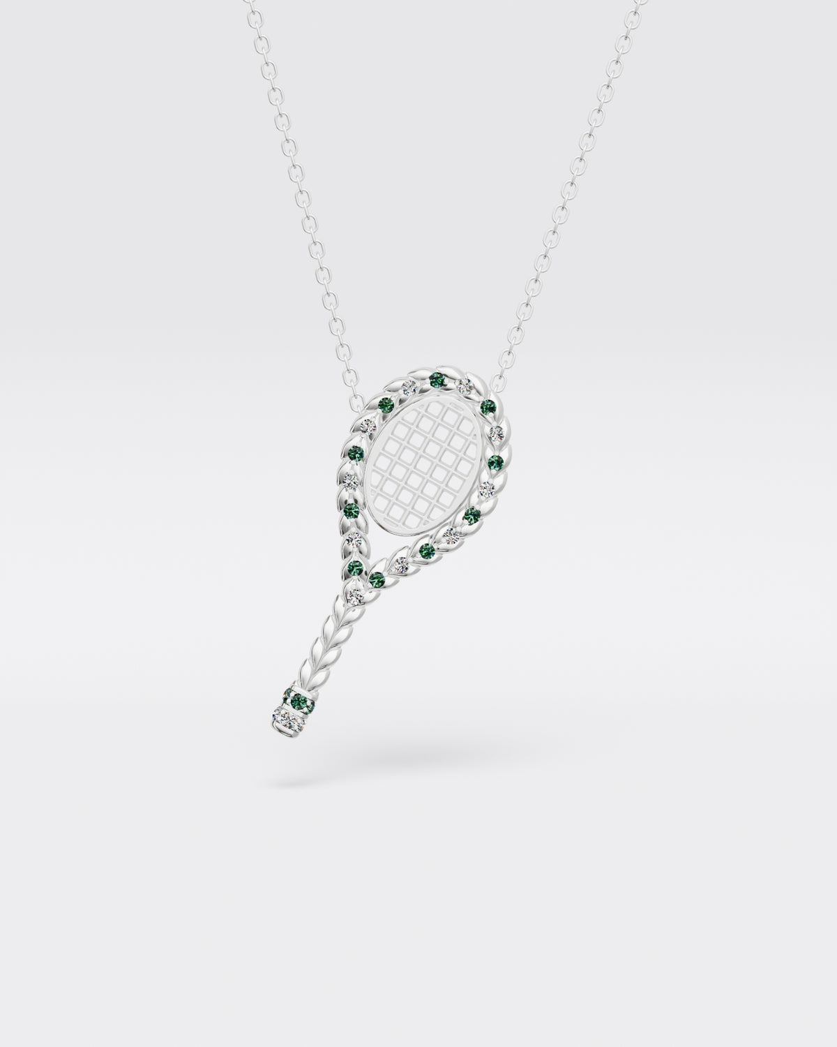 Tennis Pendant · Grass Court