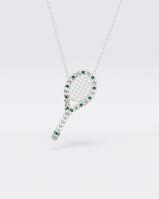 Pendentif Tennis · Court en gazon