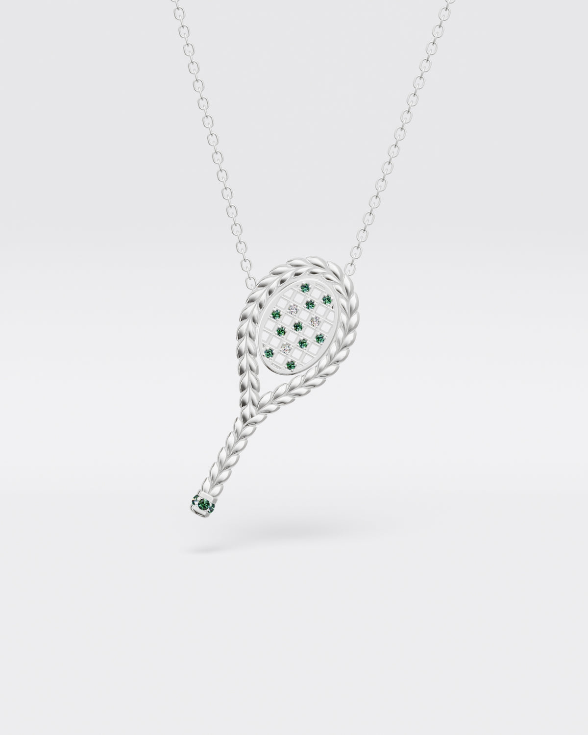 Tennis Pendant · Grass Court
