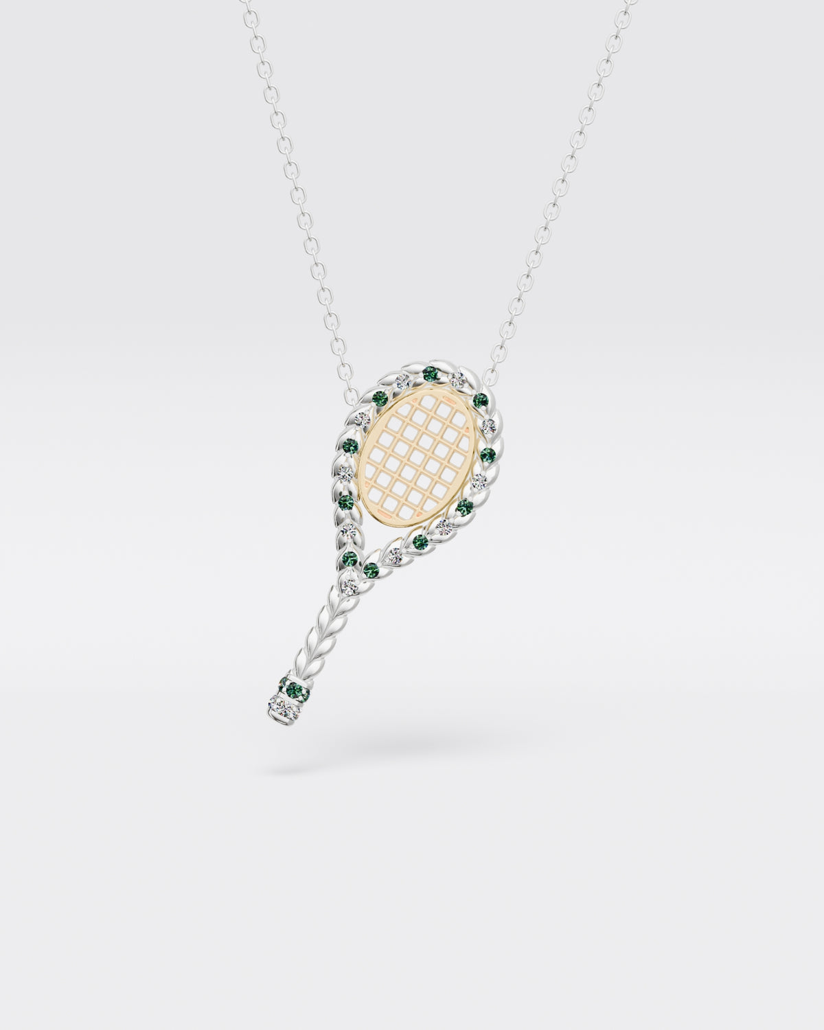 Pendentif Tennis · Court en gazon