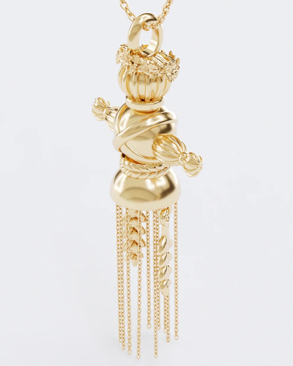 Pendentif Guirlande Poupée Porte-Bonheur