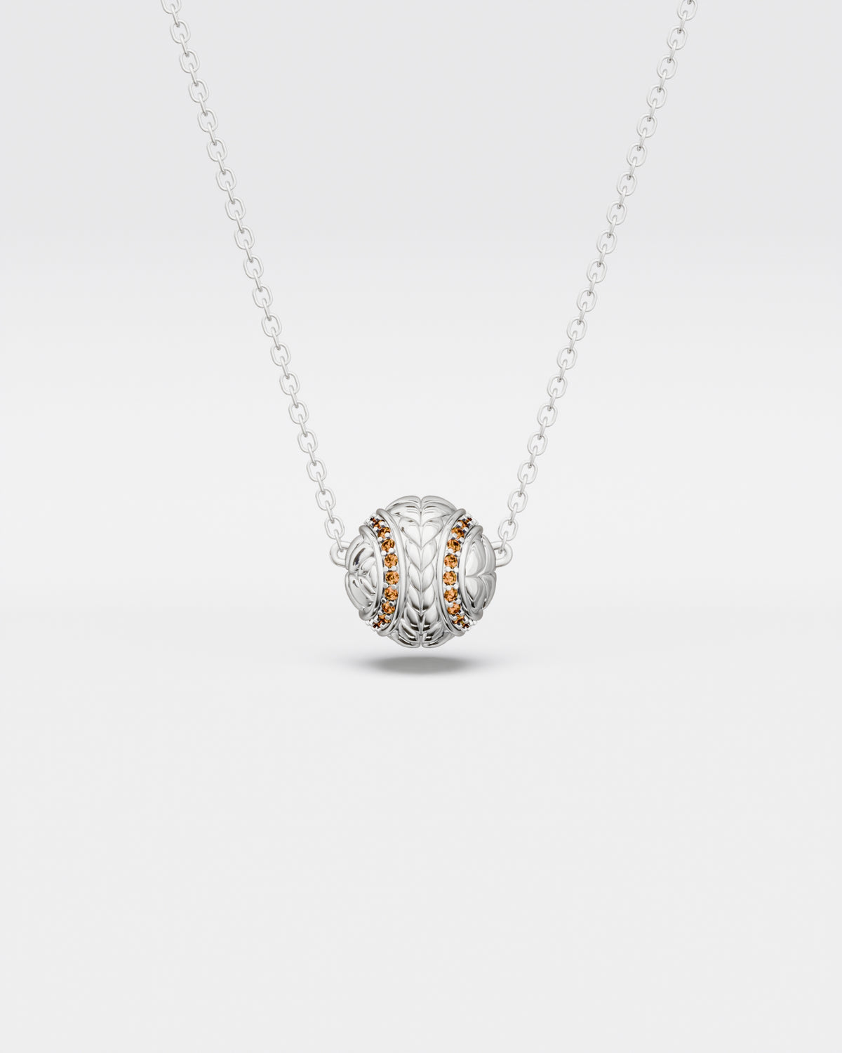 Tennis Ball Necklace · Clay Court