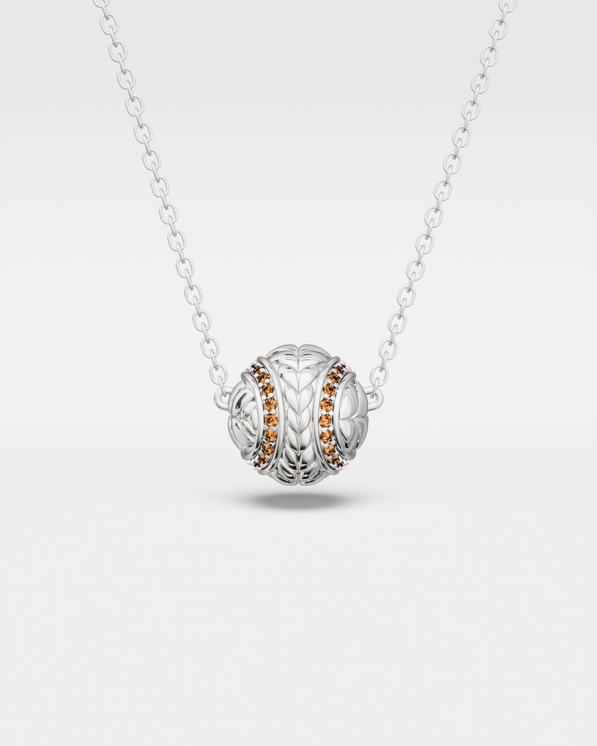 Tennis Ball Necklace · Clay Court