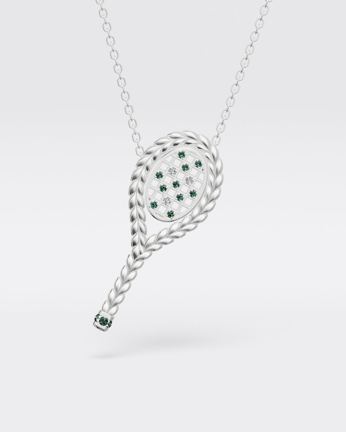 Tennis Pendant · Grass Court