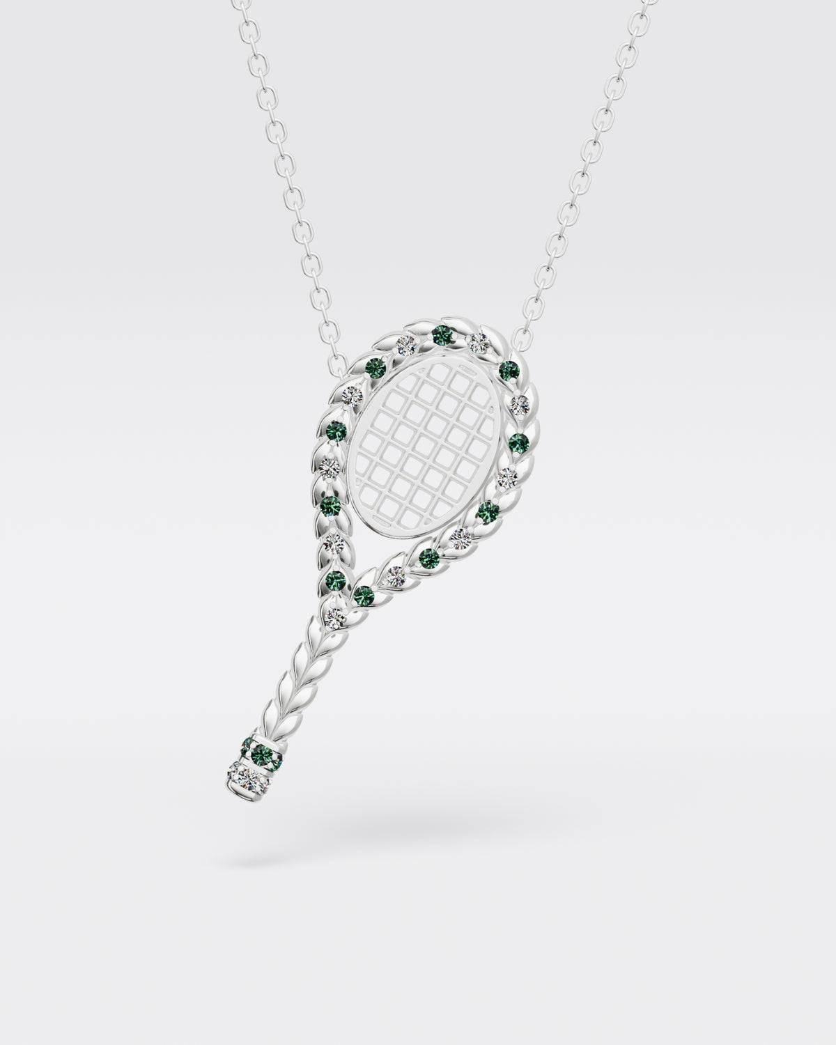 Tennis Pendant · Grass Court