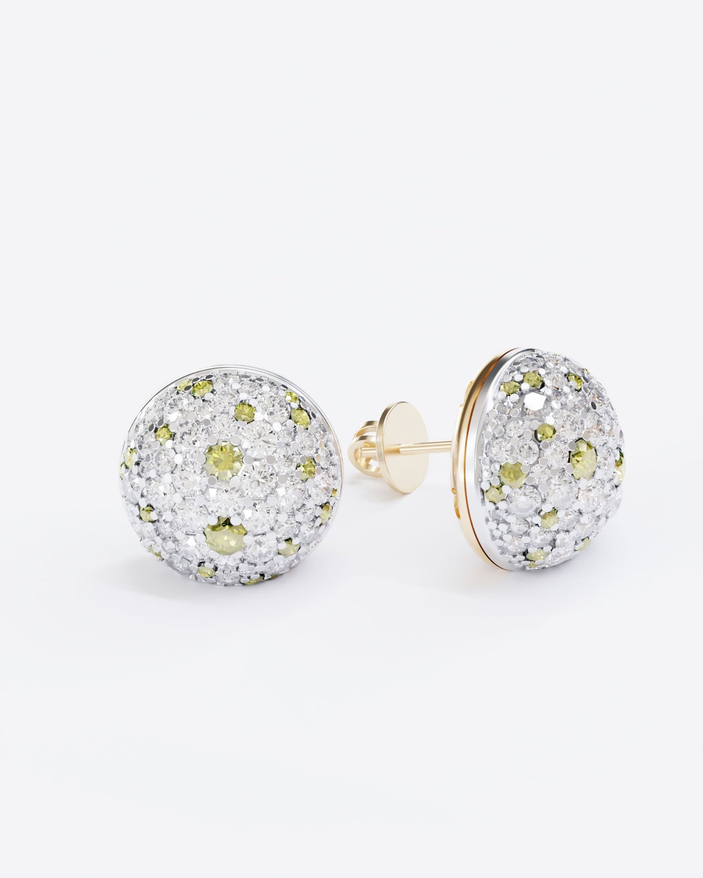 Gold Earrings Mimosa