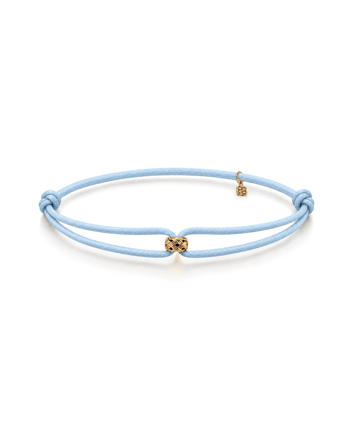 “Braided Charm” Bracelet on Cord