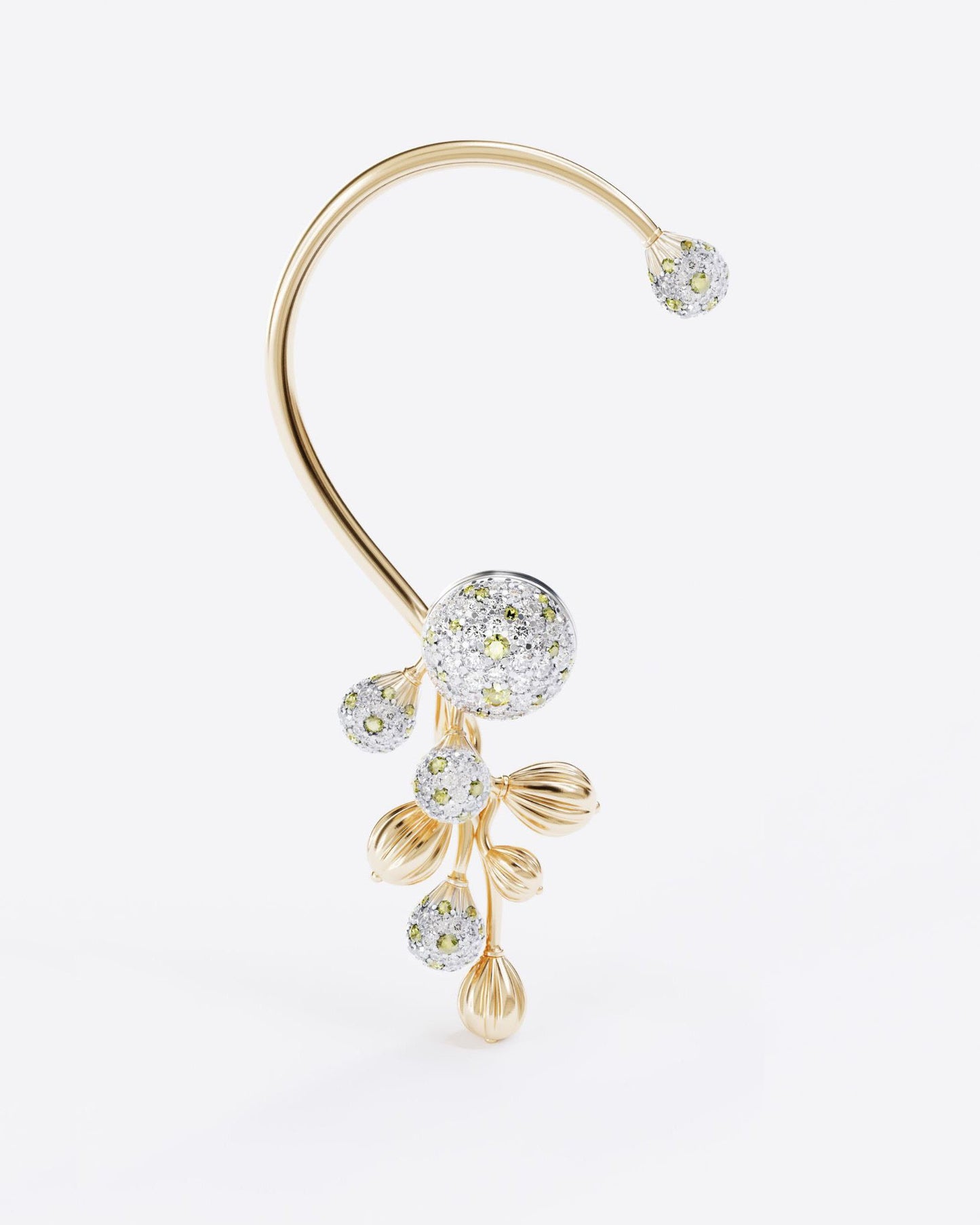 Gold Mimosa cuff