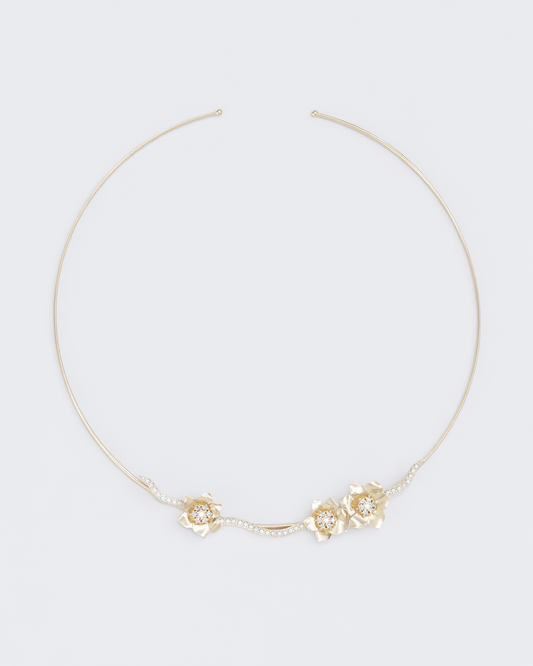 Gold choker Аnemone