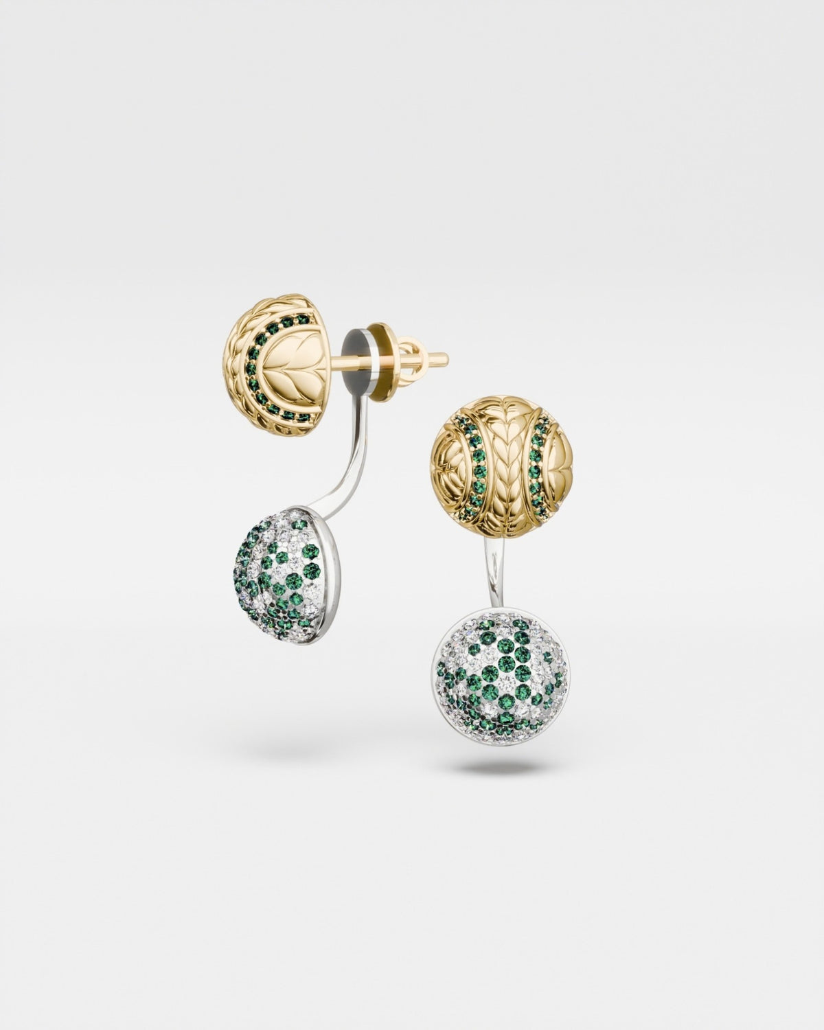 Clous d'oreilles Balle de Tennis · Gazon