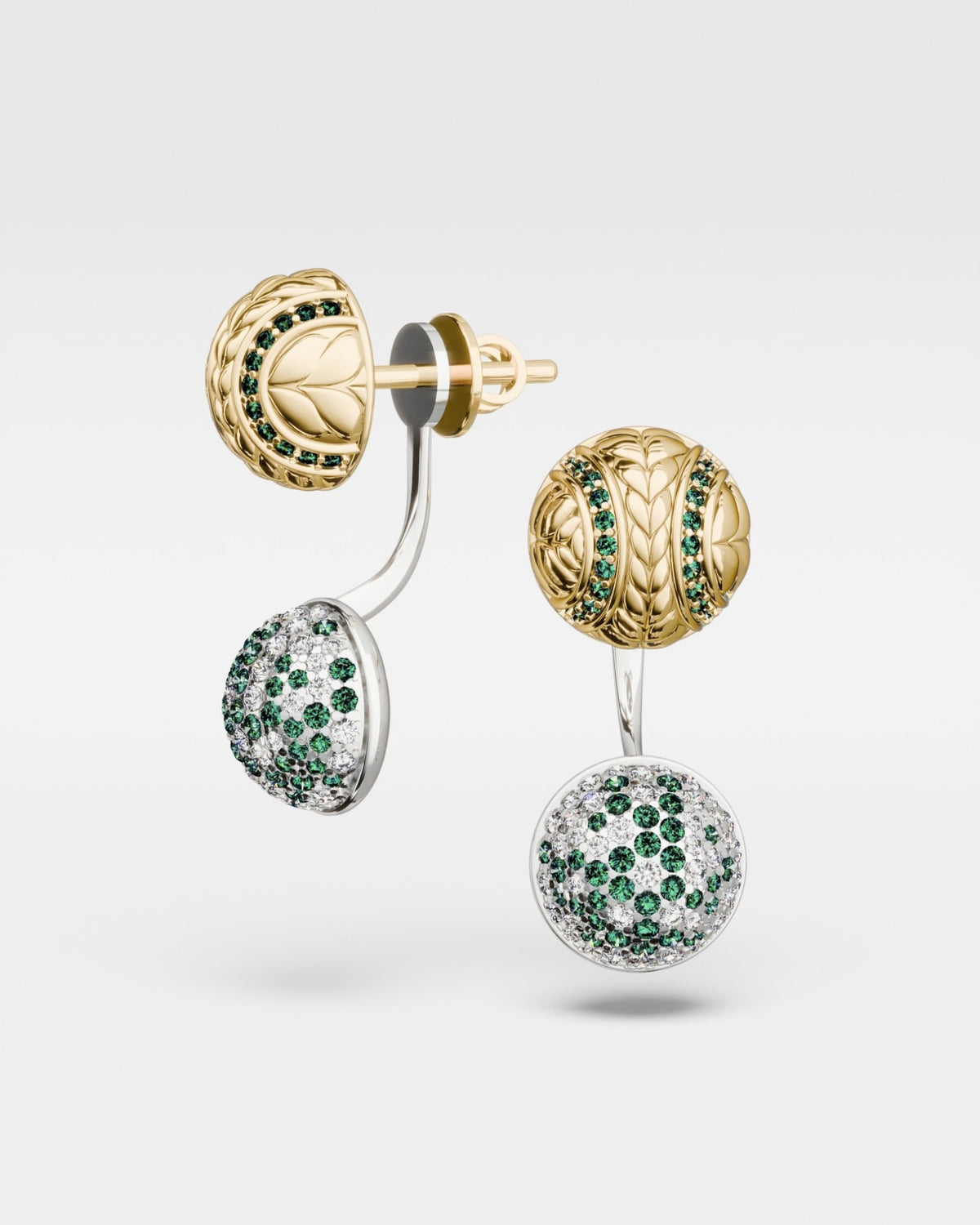 Clous d'oreilles Balle de Tennis · Gazon