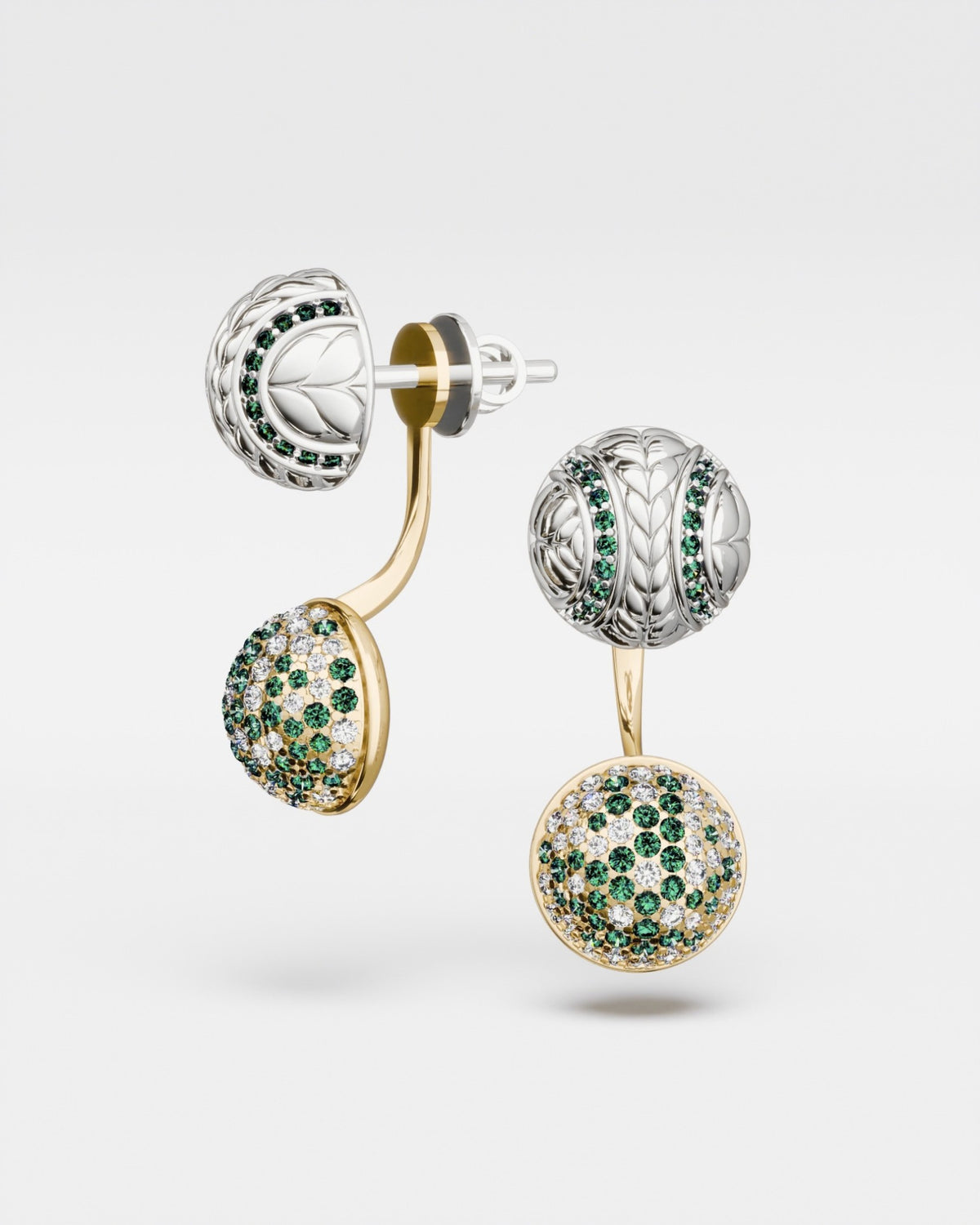 Clous d'oreilles Balle de Tennis · Gazon