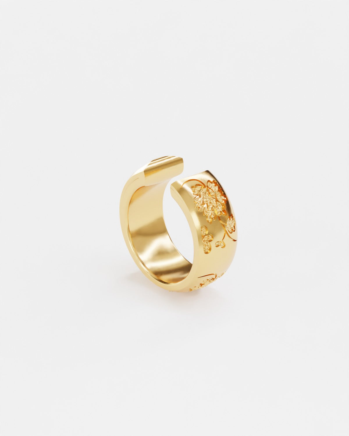 Gold Bloom cuff mini