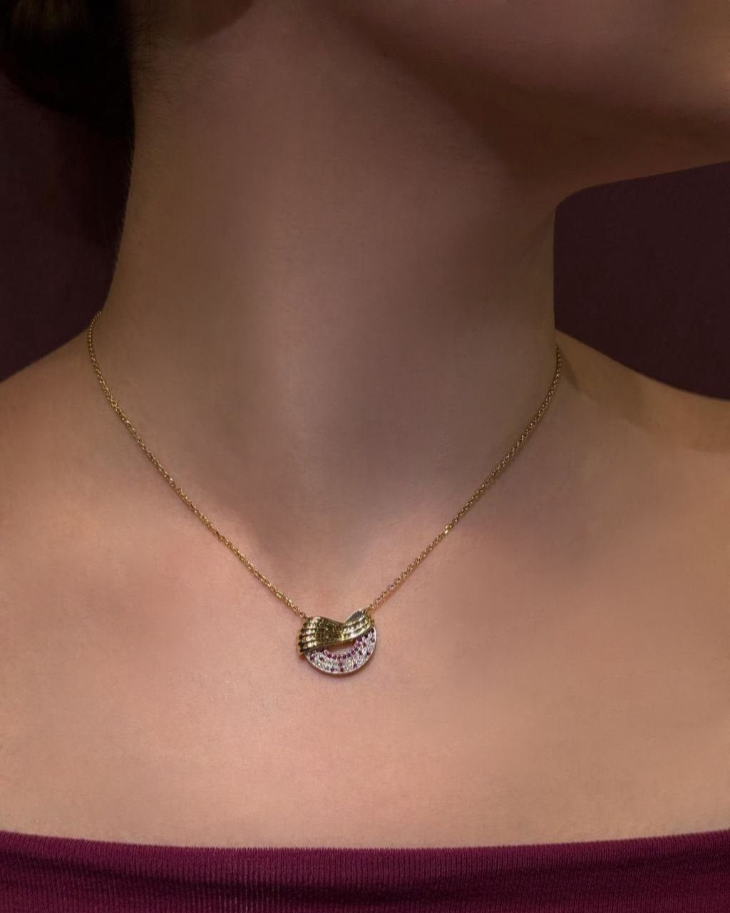 Gold Necklace Maria