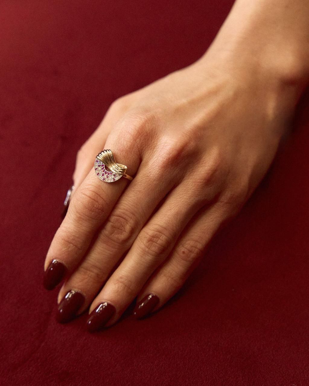 Gold ring Maria (MINI)