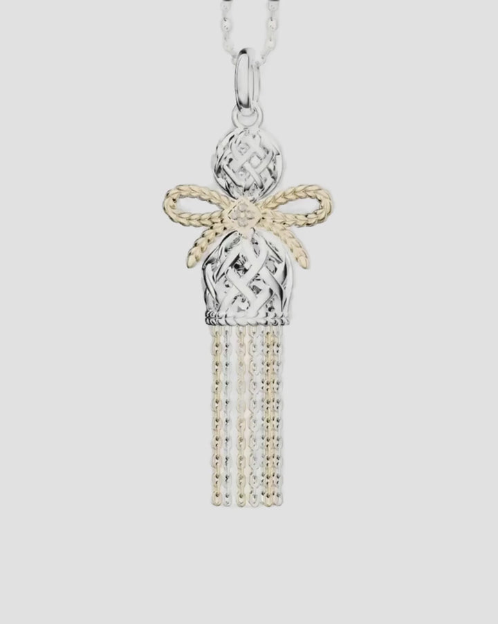 Woven Doll pendant